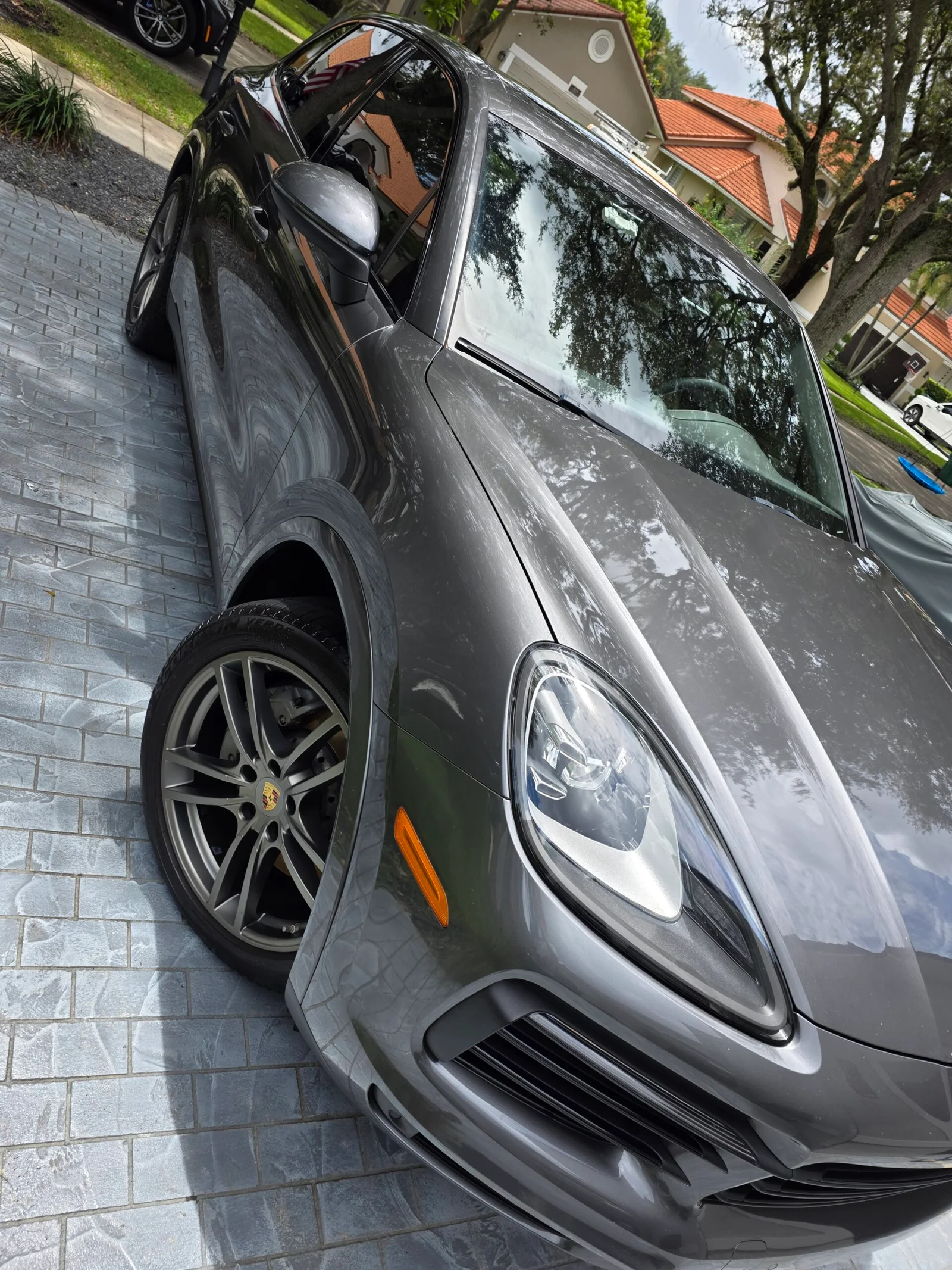 Shiny, detailed luxury vehicle
